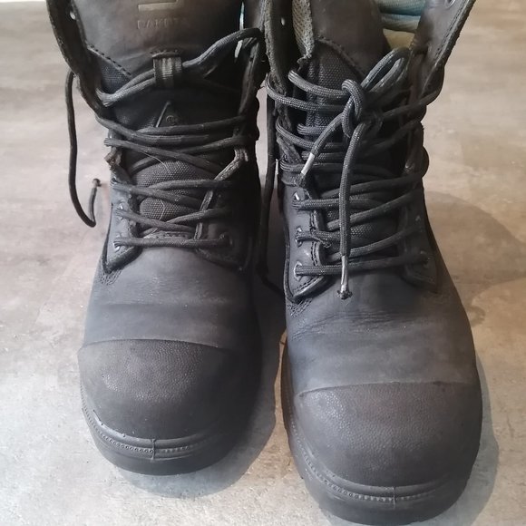 Steel toe work boots. Women's. Size 7 - Picture 1 of 2